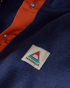 Snowdrop Pullover aus recyceltem Polartec® Fleece - Tiefes Marineblau
