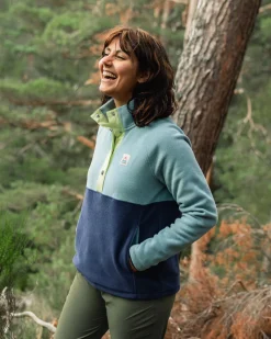 Snowdrop Pullover aus recyceltem Polartec® Fleece - Arktis