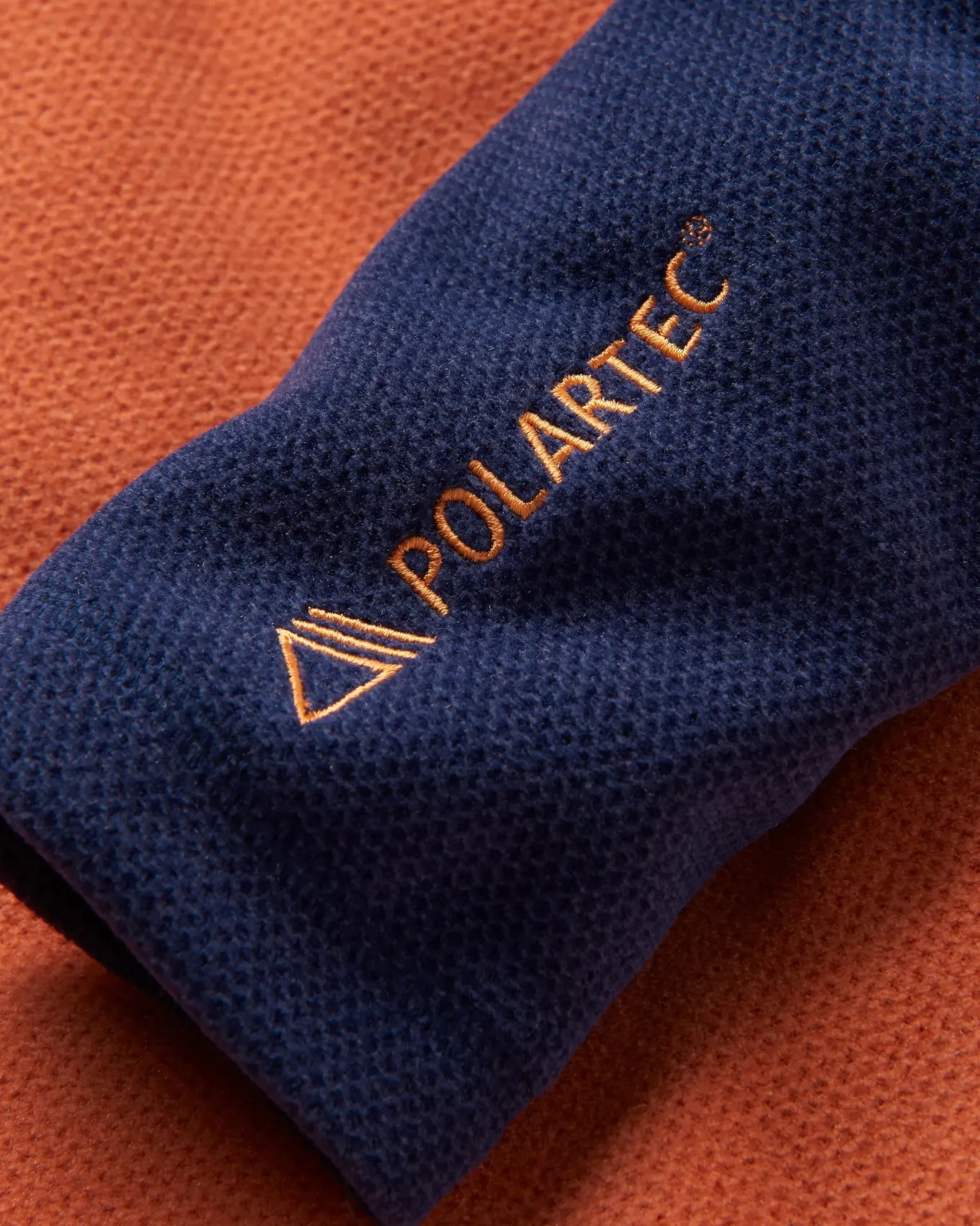 Snowdrop Pullover aus recyceltem Polartec® Fleece - Tiefes Marineblau