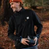 Solitude Recycelter Polartec® Fleece Pullover - Schwarz
