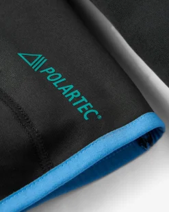 Solitude Recycelter Polartec® Fleece Pullover - Schwarz