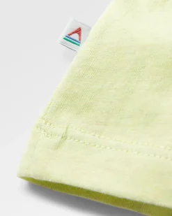 Sunburst Organic T-Shirt - Soft Lime Juice