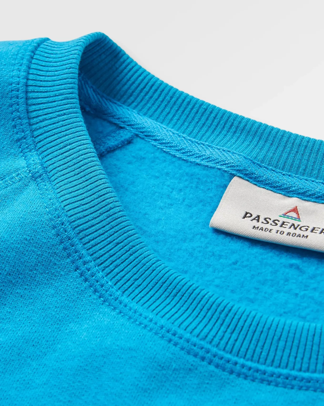 Sunburst Recycelter Sweatshirt - Blauer Pool