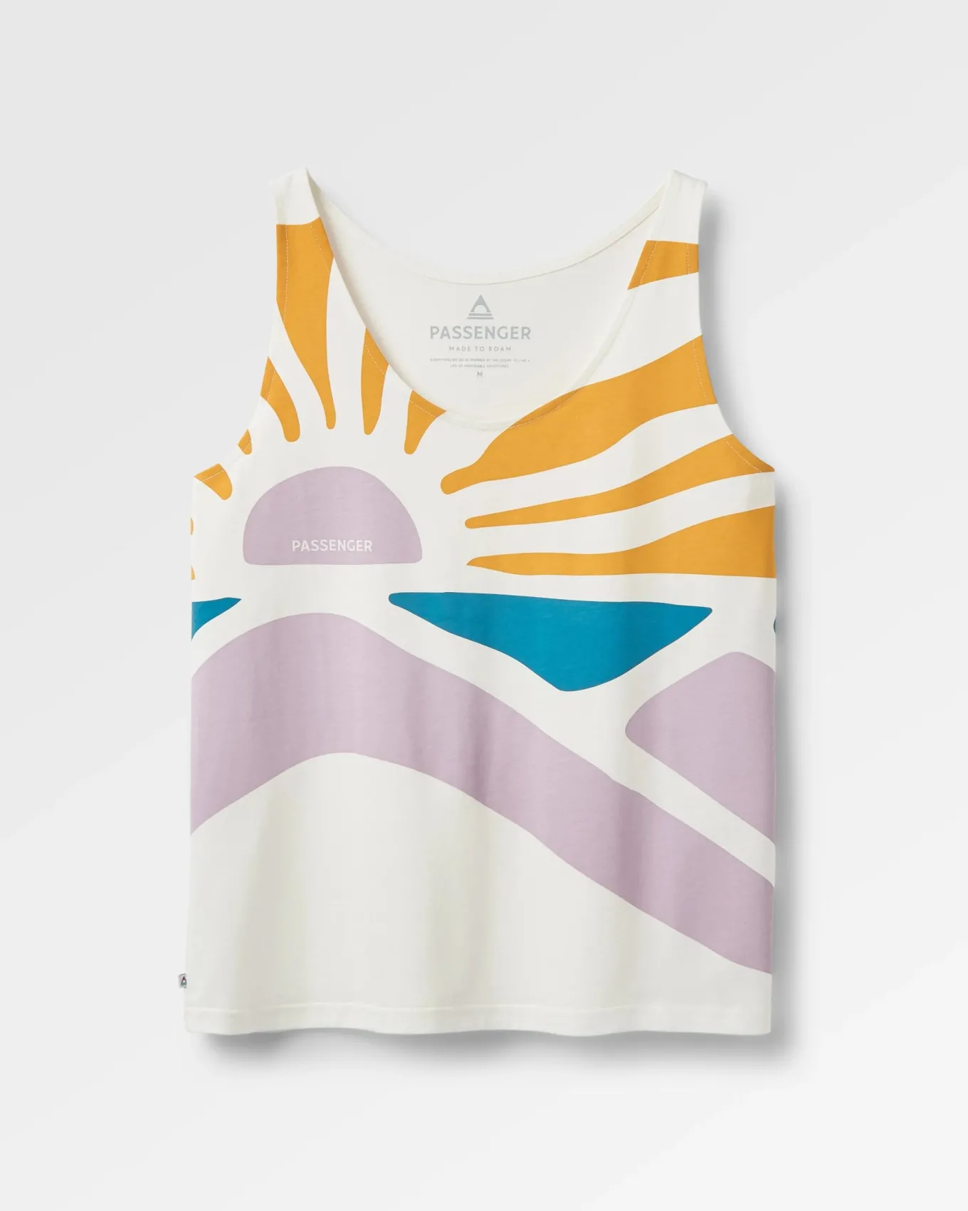 Sunsets Bio-Baumwollweste - Marshmallow