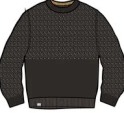 Swell Strickpullover - Kaffeebraun
