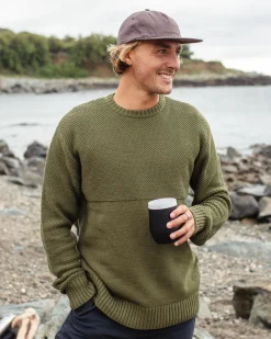 Swell Strickpullover - Khaki