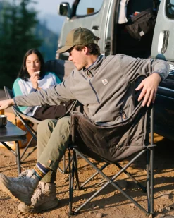 Switchback recyceltes Micro Polartec® Fleece - Graumeliert 2