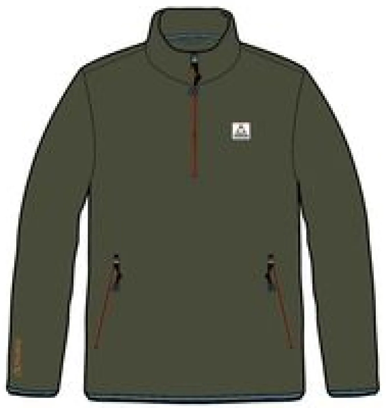 Switchback recyceltes Micro Polartec® Fleece - Khaki