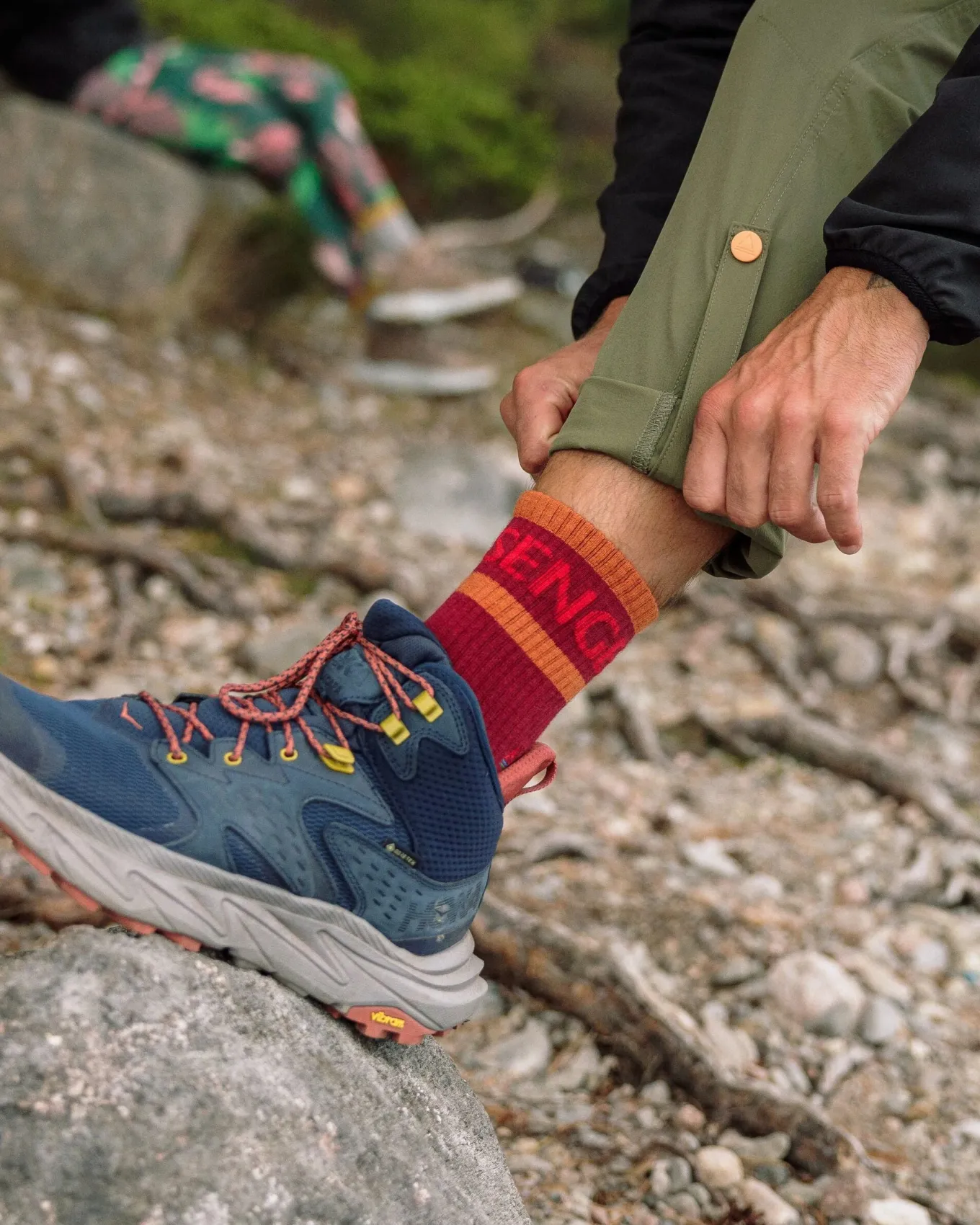 Tahoma Aktiv-Socken - Roter Ocker