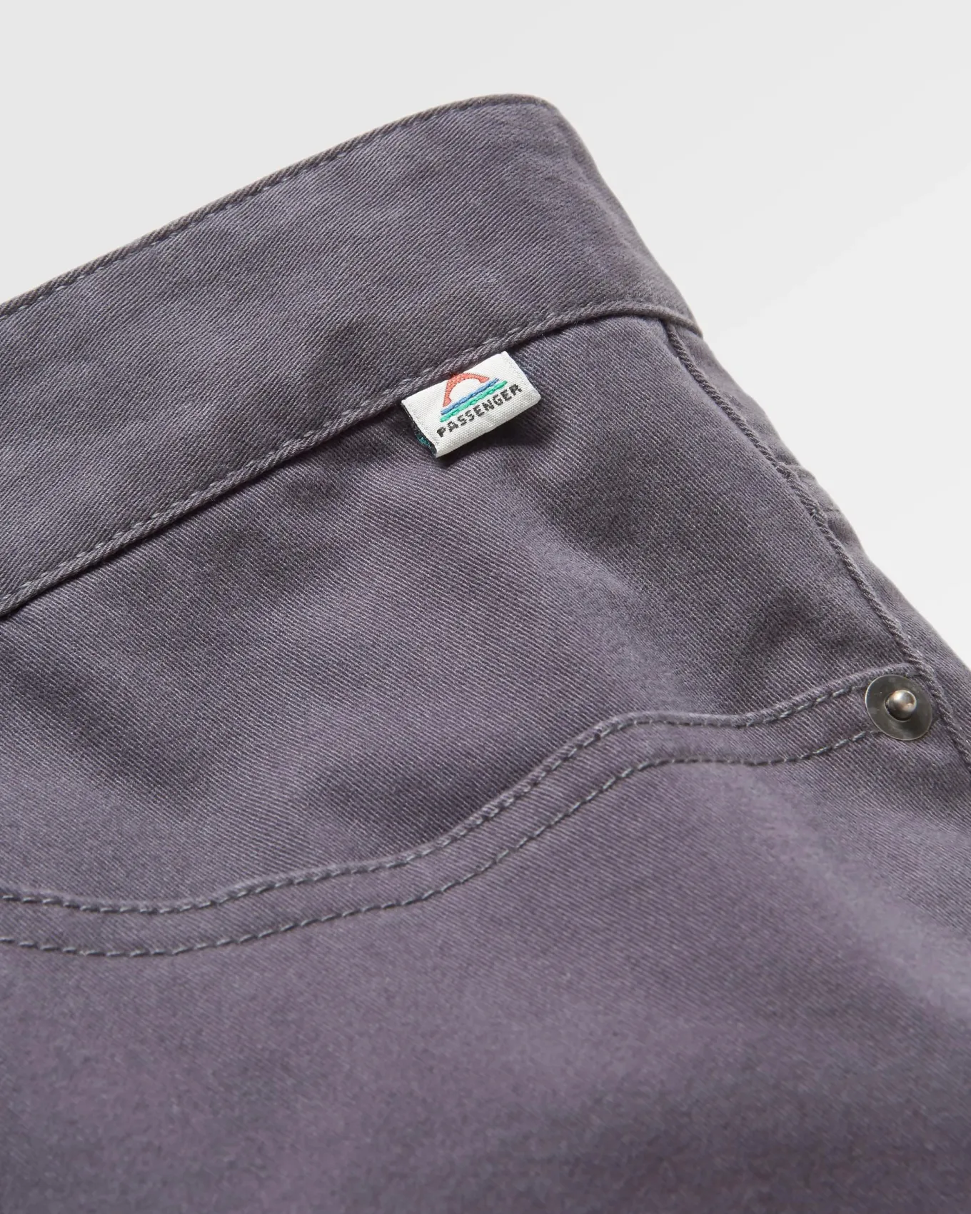365 5 Taschenhose - Holzkohle