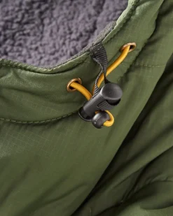 Tasman Recycled 2.0 lange, isolierte Jacke - Tannengrün