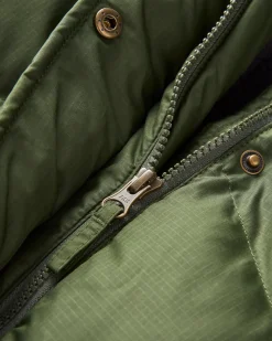 Tasman Recycled 2.0 lange, isolierte Jacke - Tannengrün