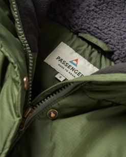 Tasman Recycled 2.0 lange, isolierte Jacke - Tannengrün