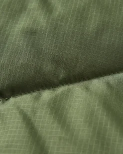 Tasman Recycled 2.0 lange, isolierte Jacke - Tannengrün