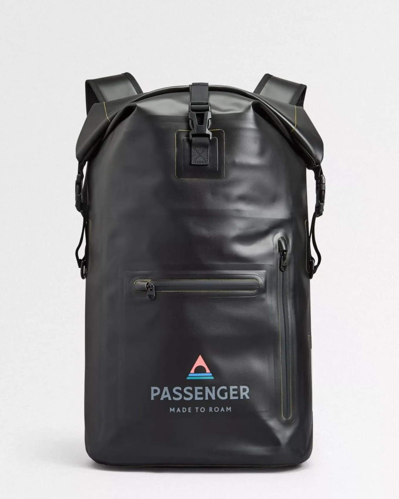 Tide Rucksack aus recyceltem Trockensack 25L - Schwarz