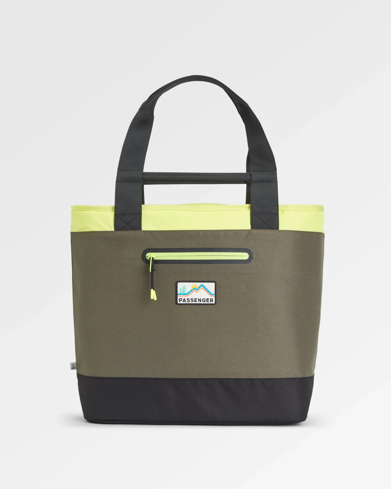 Tote recycelte Kühltasche - Khaki Multi