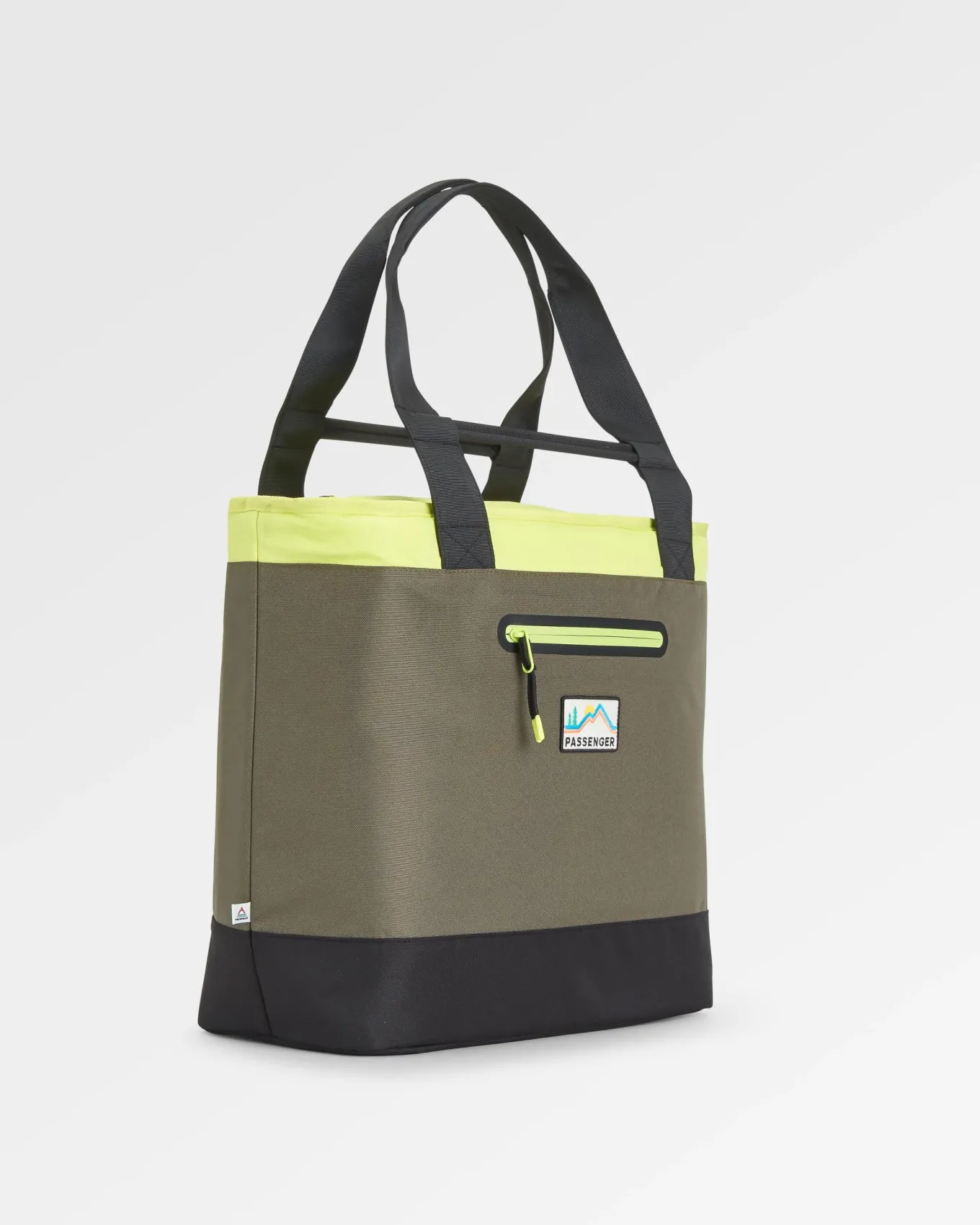 Tote recycelte Kühltasche - Khaki Multi