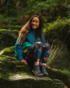 Trace Recycelte Thermore® Isolierte Jacke - Korsarblau/ Dschungelgrün