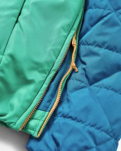 Trace Recycelte Thermore® Isolierte Jacke - Korsarblau/ Dschungelgrün