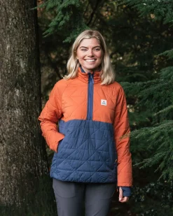 Trace recycyelter isolierter 2.0 Windbreaker - Verbranntes Orange