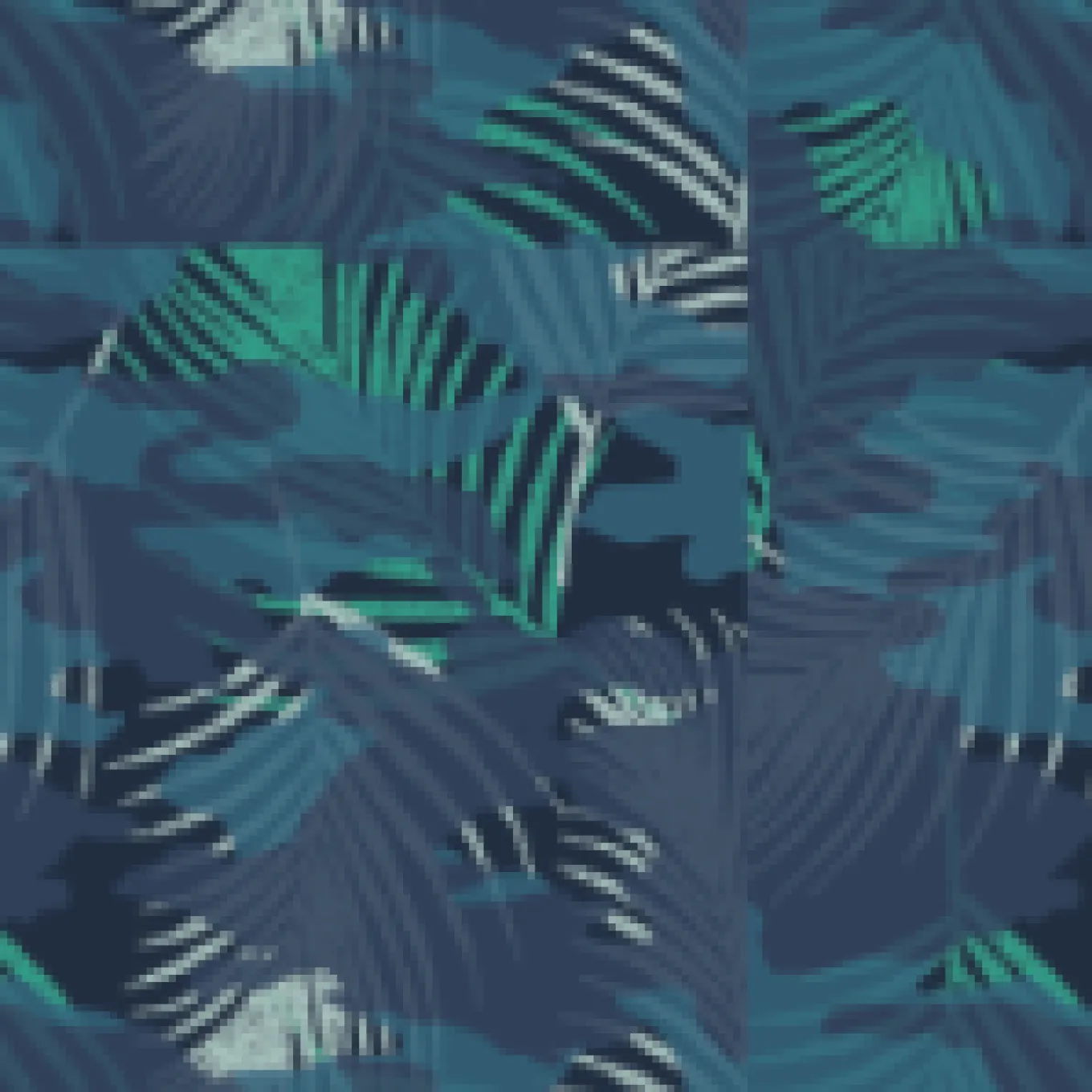 Trail Fischerhut - Palm Camo Mondlicht