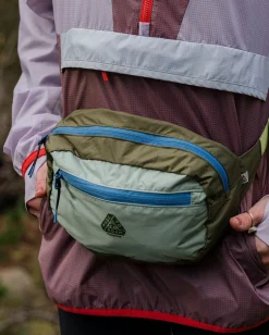 Trail Leichte Recycelte Packbare Bauchtasche - Khaki