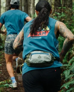 Trail Leichte Recycelte Packbare Bauchtasche - Khaki