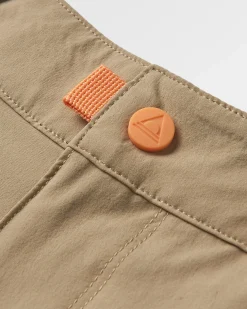 365 Trail Roll Up Shorts - Chinchilla Braun