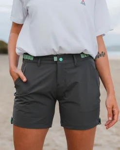365 Trail Roll Up Shorts - Holzkohle