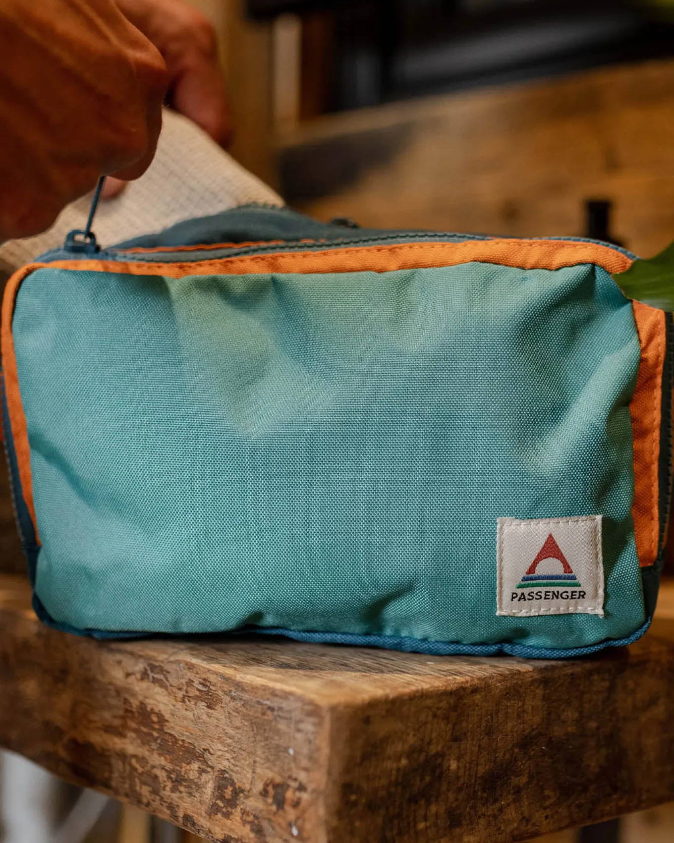 Travel Waschtasche aus recyceltem Material - Mehrfarbig