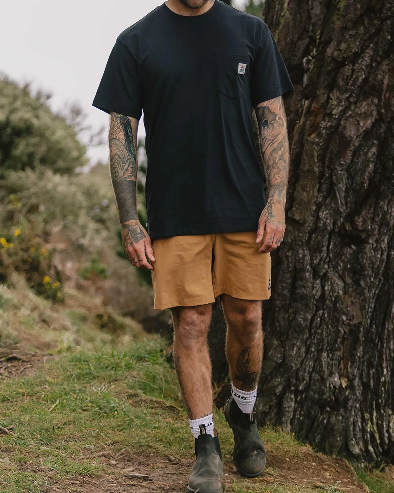 Traveller Bio Allzweck-Shorts - Kokosnuss