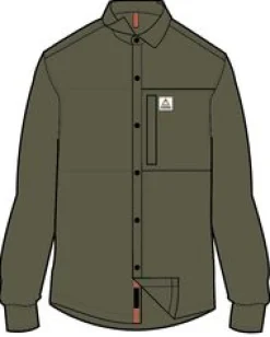 Traveller Stretchhemd - Khaki
