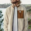 Trekker Recyceltes Tiefflor-Sherpa-Fleece - Warmer Elfenbein