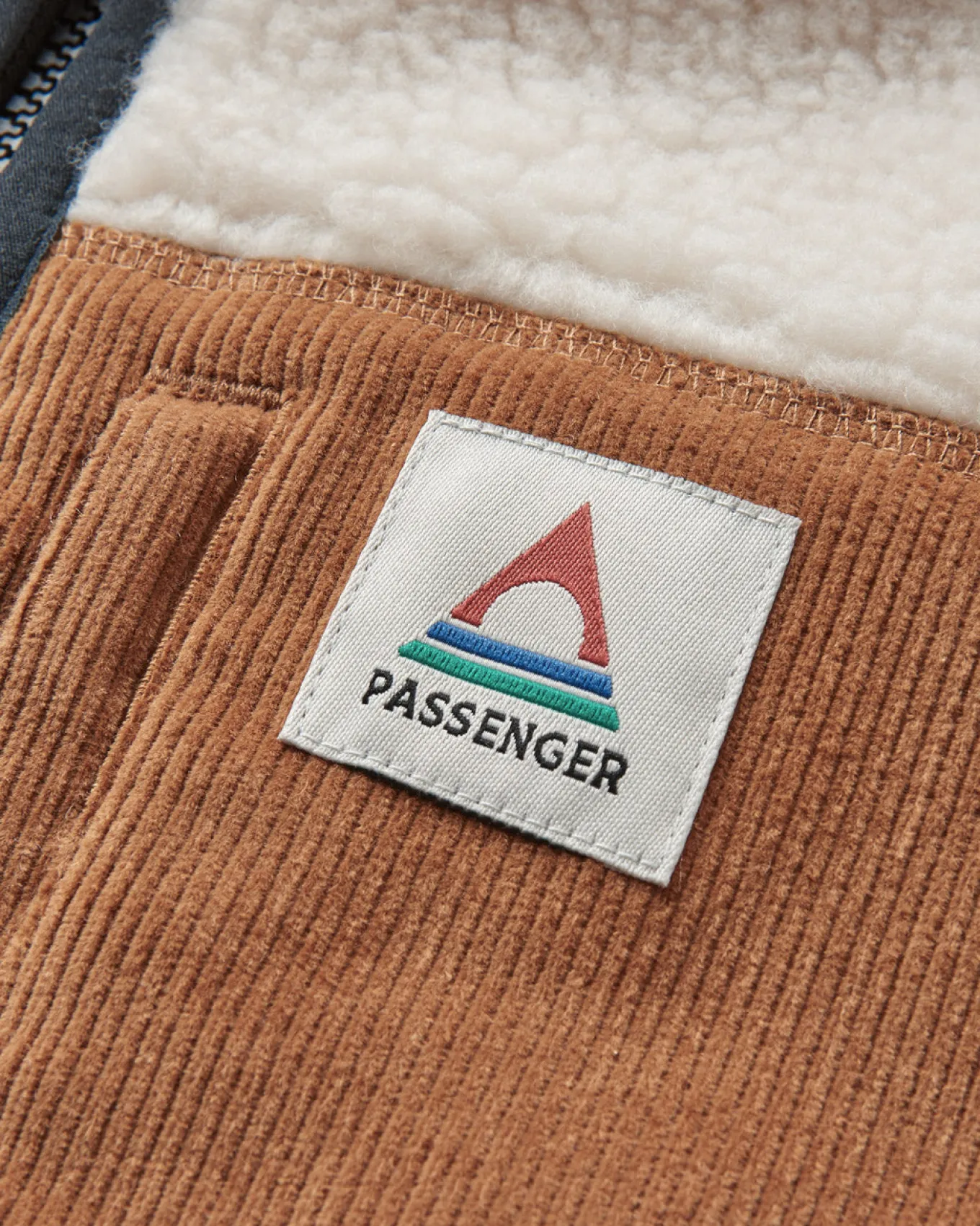 Trekker Recyceltes Tiefflor-Sherpa-Fleece - Warmer Elfenbein
