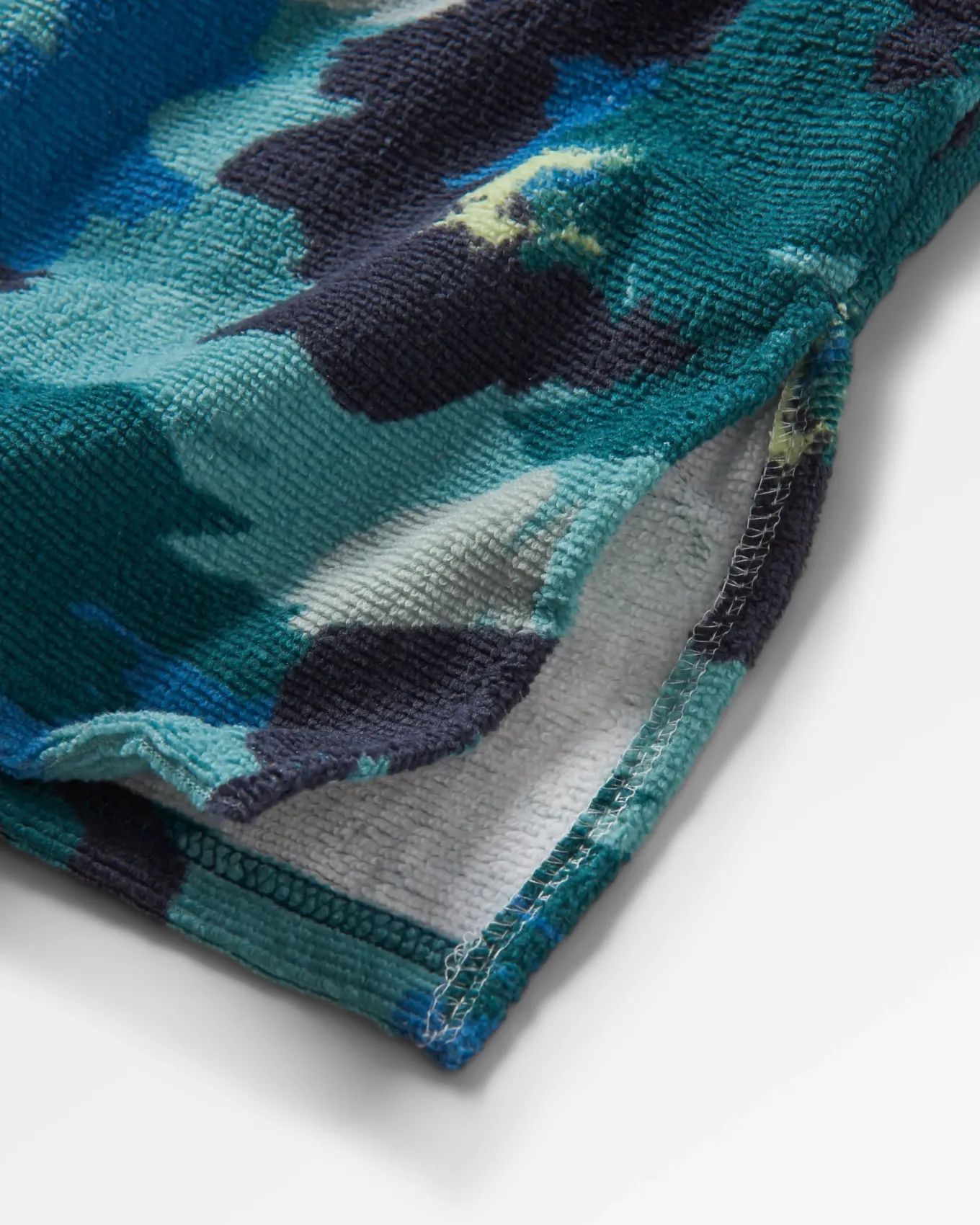 Tulum Recycelter Handtuch-Poncho - Alpine Camo Khaki