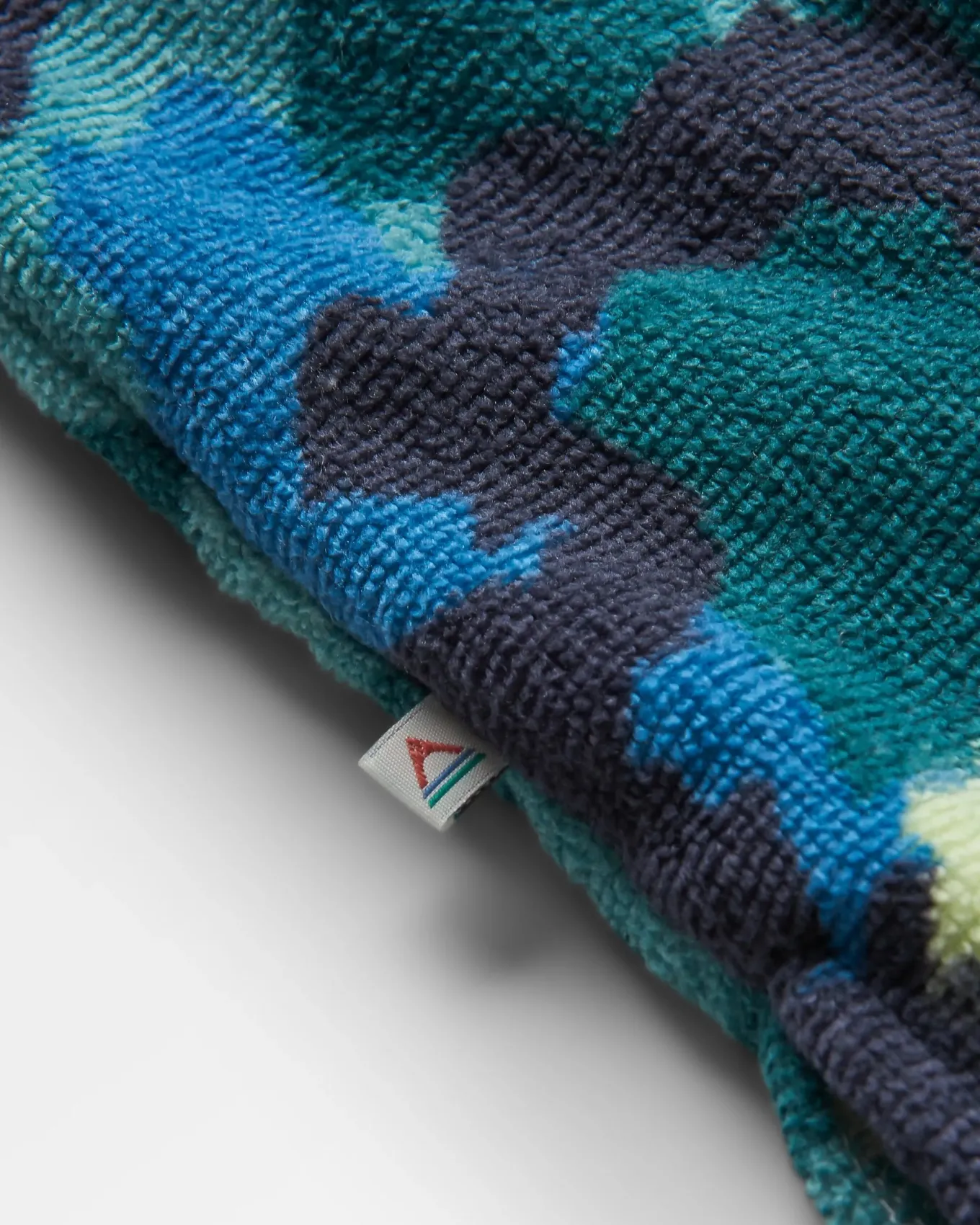 Tulum Recycelter Handtuch-Poncho - Alpine Camo Khaki