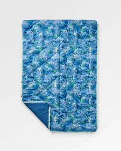 Van Recycelte Ripstop-Decke - Palm Camo Mondlicht