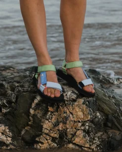 Venice Sandale - Grüne Feige