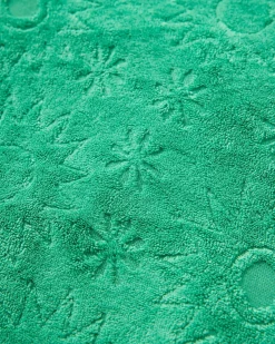 Vibes Texturiertes Langarmshirt - Grüne Fichte