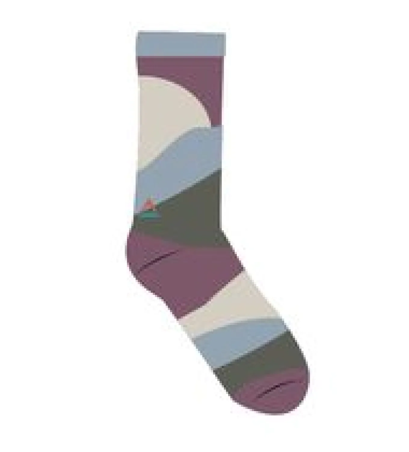 Vista Bio-Socken - Rhabarber
