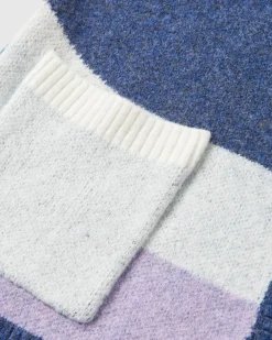 Vista Recycelter Strickcardigan - Dunkler Denim