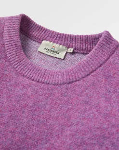 Vista Recycelter Strickpullover - Rhabarber