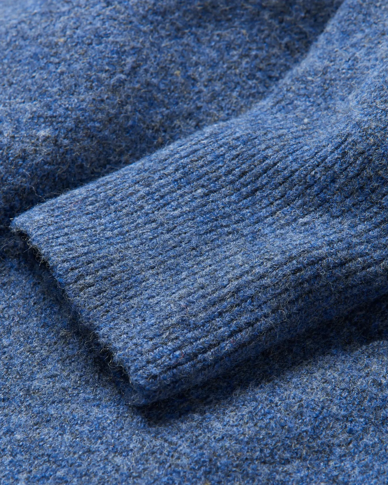 Vista Recycelter Strickpullover - Dunkler Denim