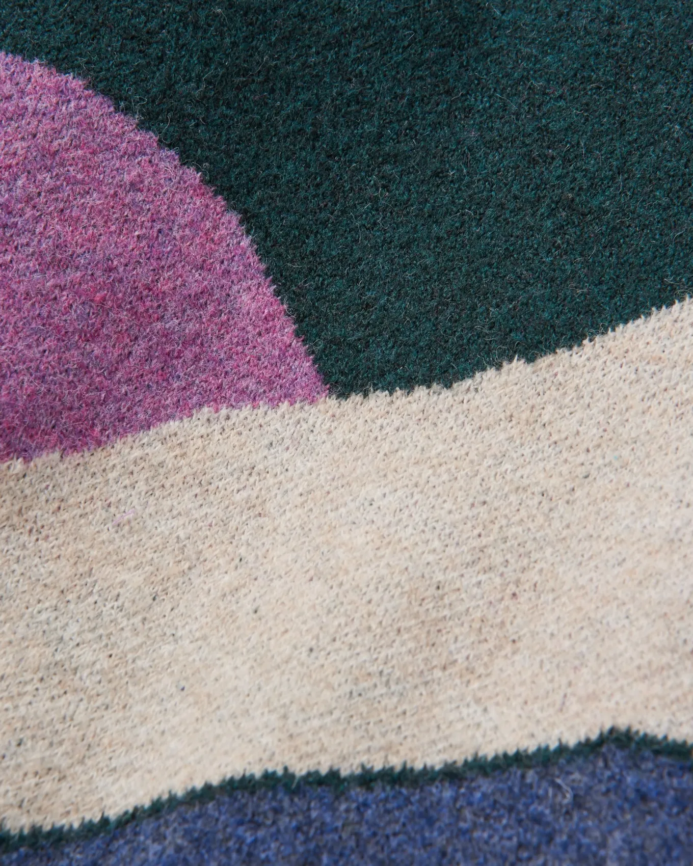 Vista Recycelter Strickpullover - Regenwald