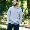 Vita Bio-Baumwoll-Hoodie - Graumeliert