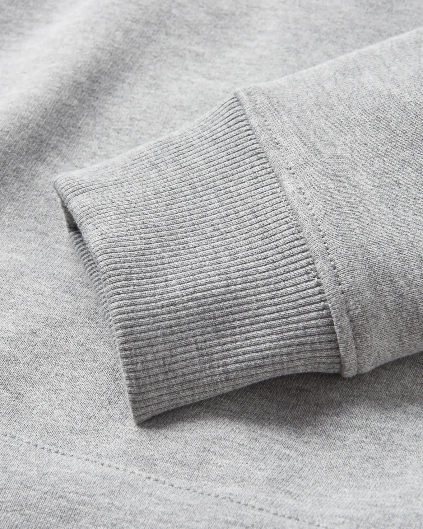 Vita Bio-Baumwoll-Hoodie - Graumeliert