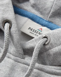 Vita Bio-Baumwoll-Hoodie - Graumeliert