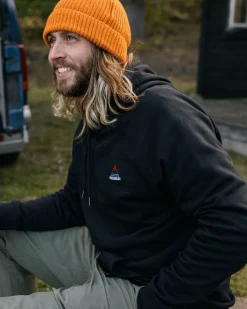 Vita Bio-Baumwoll-Hoodie - Schwarz