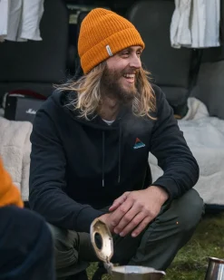 Vita Bio-Baumwoll-Hoodie - Schwarz