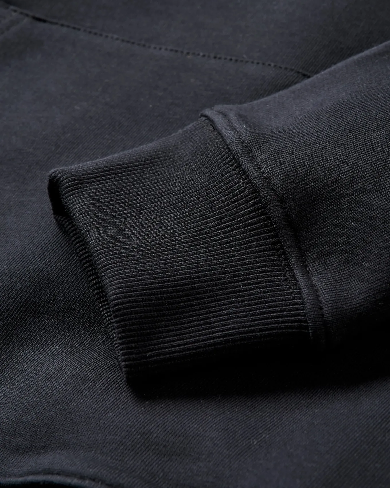 Vita Bio-Baumwoll-Hoodie - Schwarz
